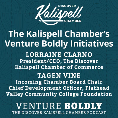 Ep. 1 – Venturing Boldly with the Discover Kalispell Chamber podcast image