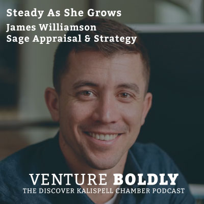 Ep. 28 – Steady as She Grows: Analyzing the Flathead Valley Economy & Housing Market with James Williamson of Sage Appraisal and Strategy podcast image