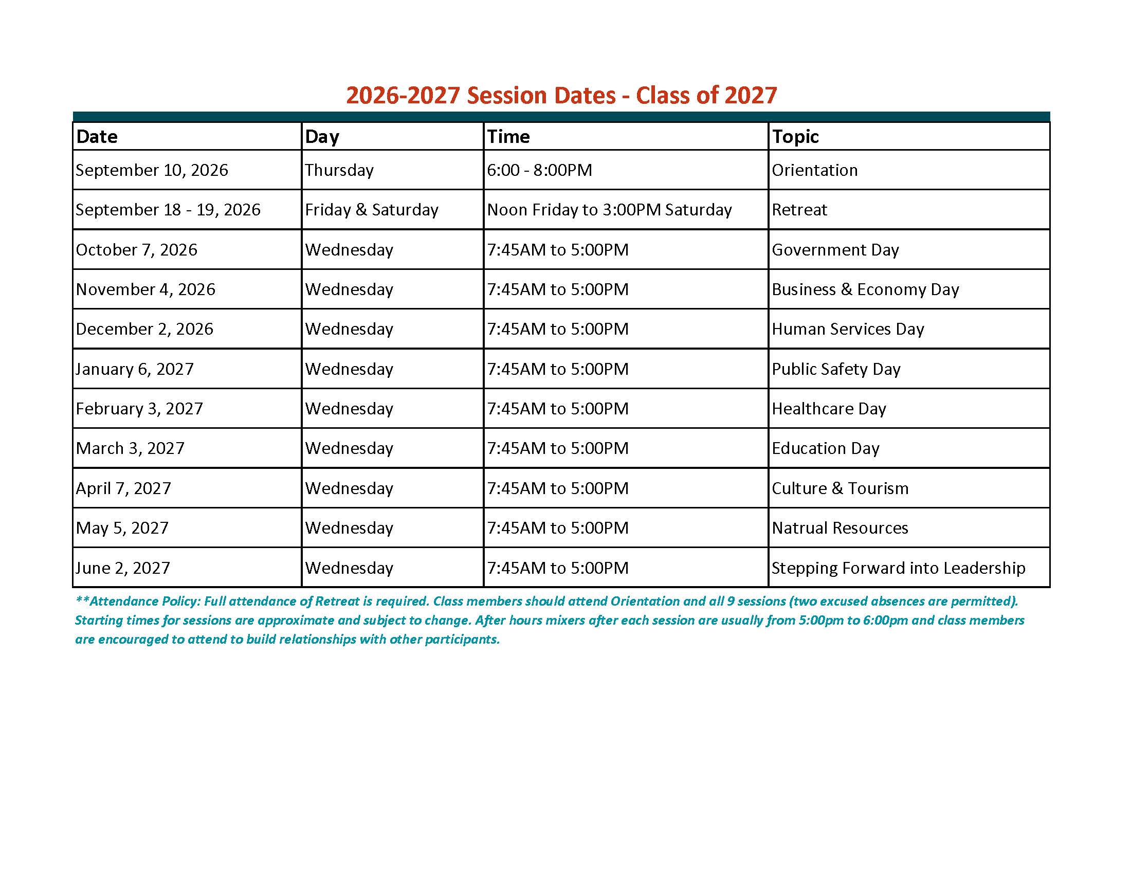 class-of-2027-dates